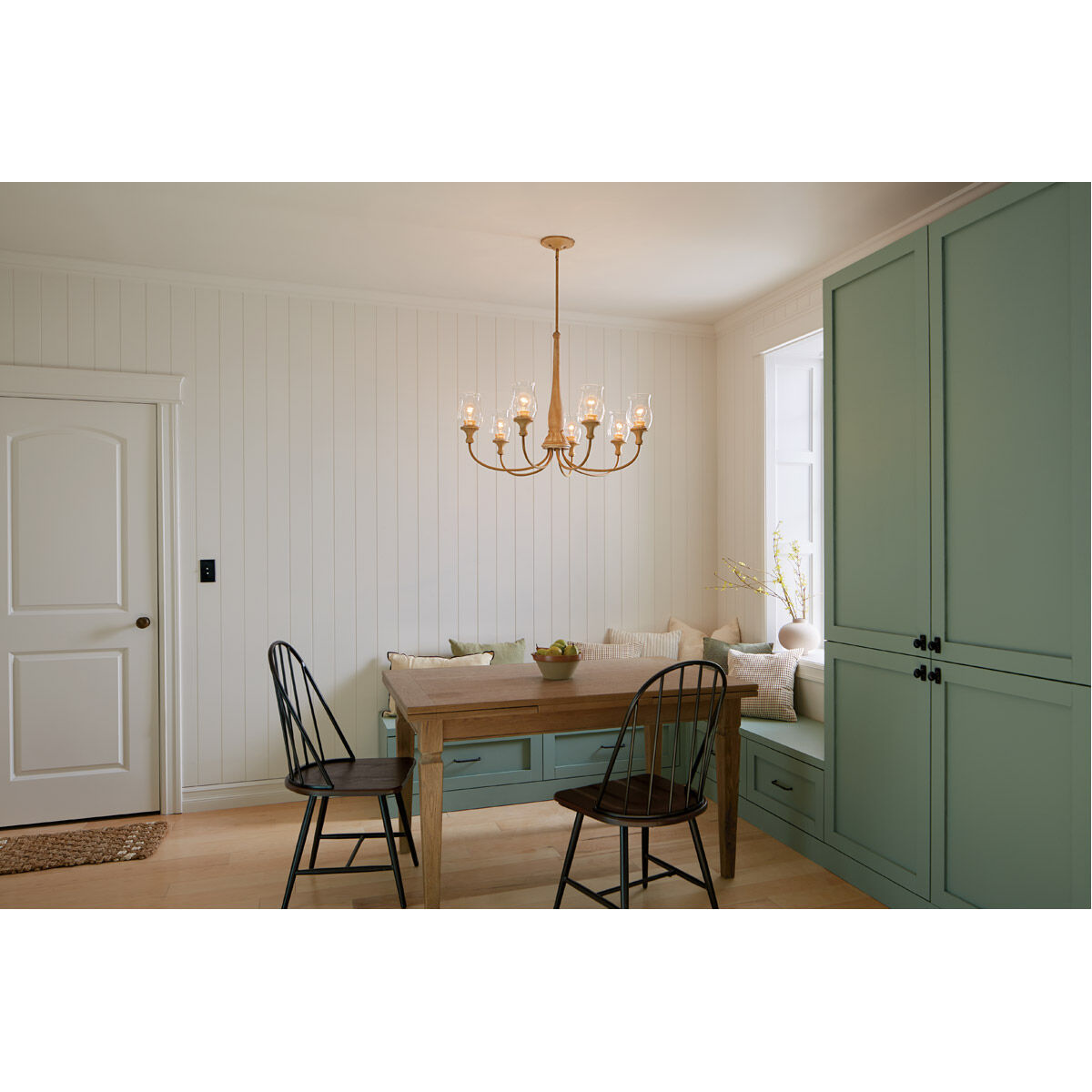 Homestead Melis 7 Light 36 inch Adobe Cream Chandelier Ceiling Light, Melis